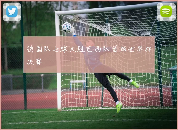 德国队七球大胜巴西队晋级世界杯决赛